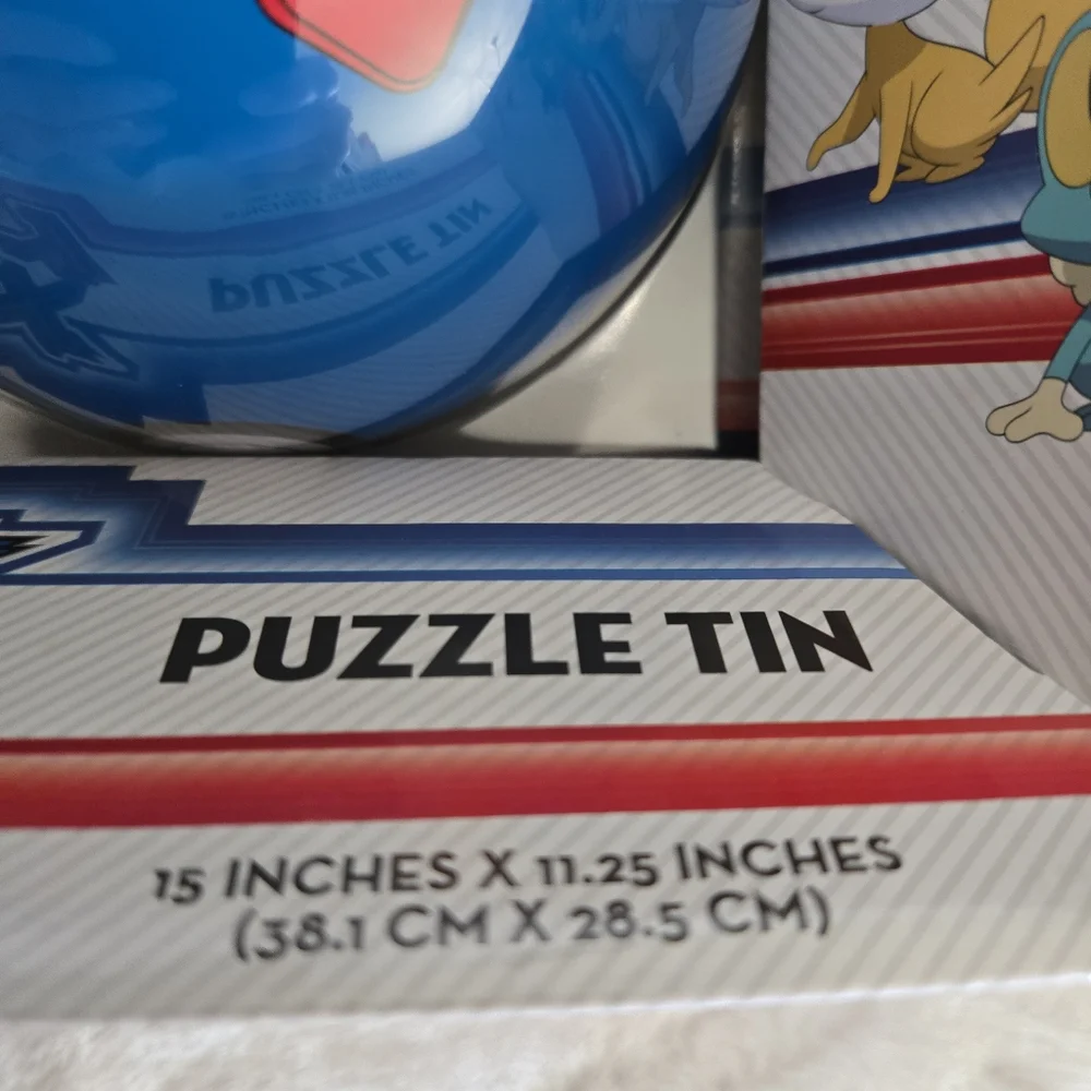 Pokemon Ball 100 Piece Puzzle Tin 2016 New in Box